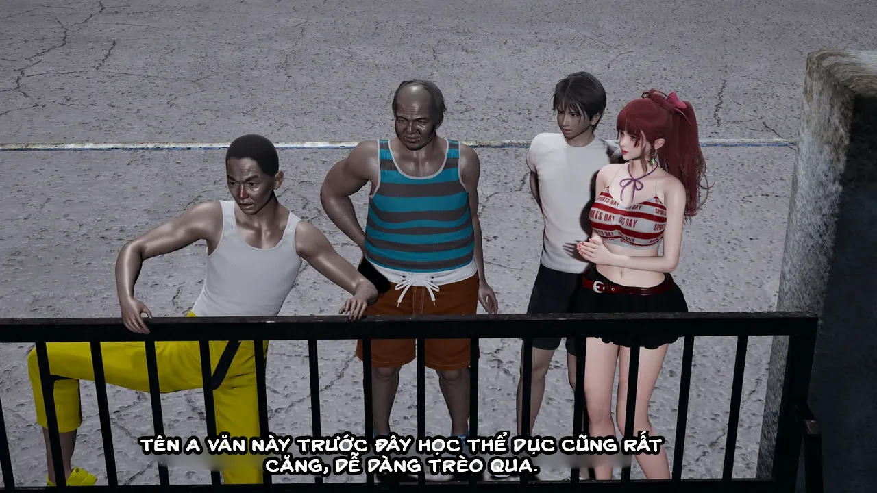 Cô Bạn Gái Tiểu Vy Bị Ngốc Của Tôi. Chap 5.1: Sự cố tại sân bóng rổ (p1) - Next Chap 6.1